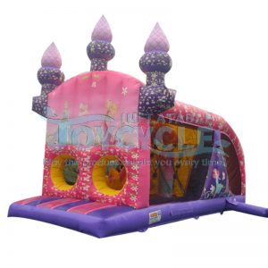 Princess Inflatable Castle Obstacle Course